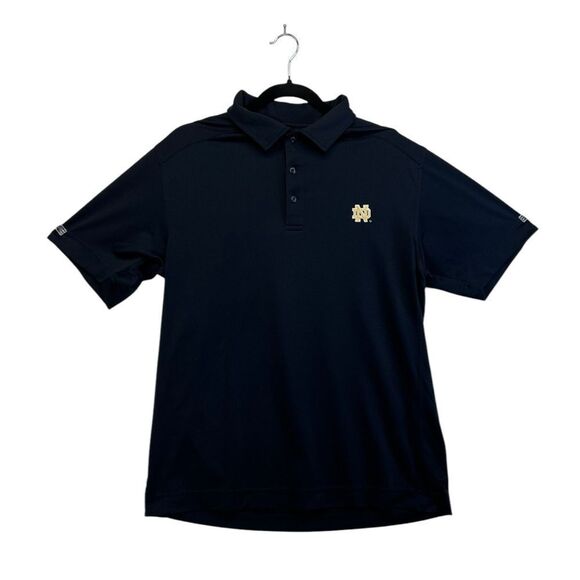Med Cutter & Buck golf Notre Dame Fighting Irish Alumni Logo DryTec Solid Polo - Picture 4 of 10